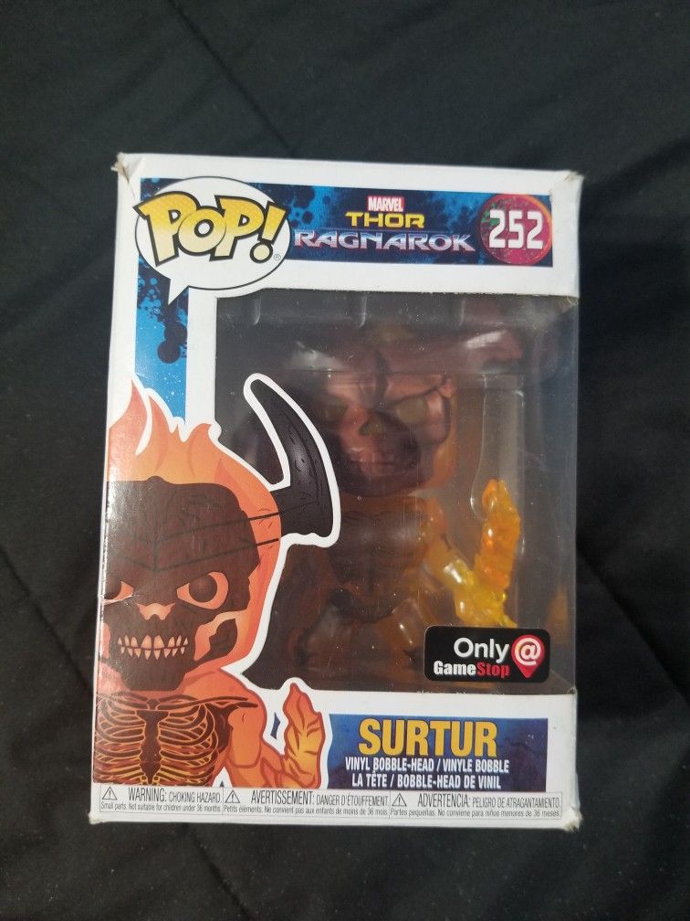 Funko Pop #252 Surtur Marvel Thor Ragnarok Figure