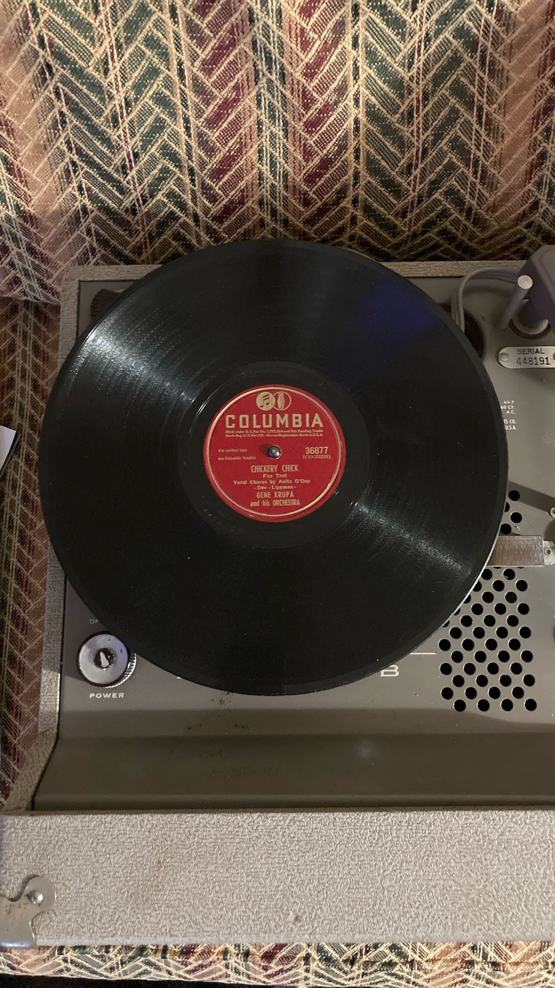 Chickery Chick By Gene Krupa and his Orchestra