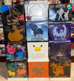 Pokémon ETB Boxes