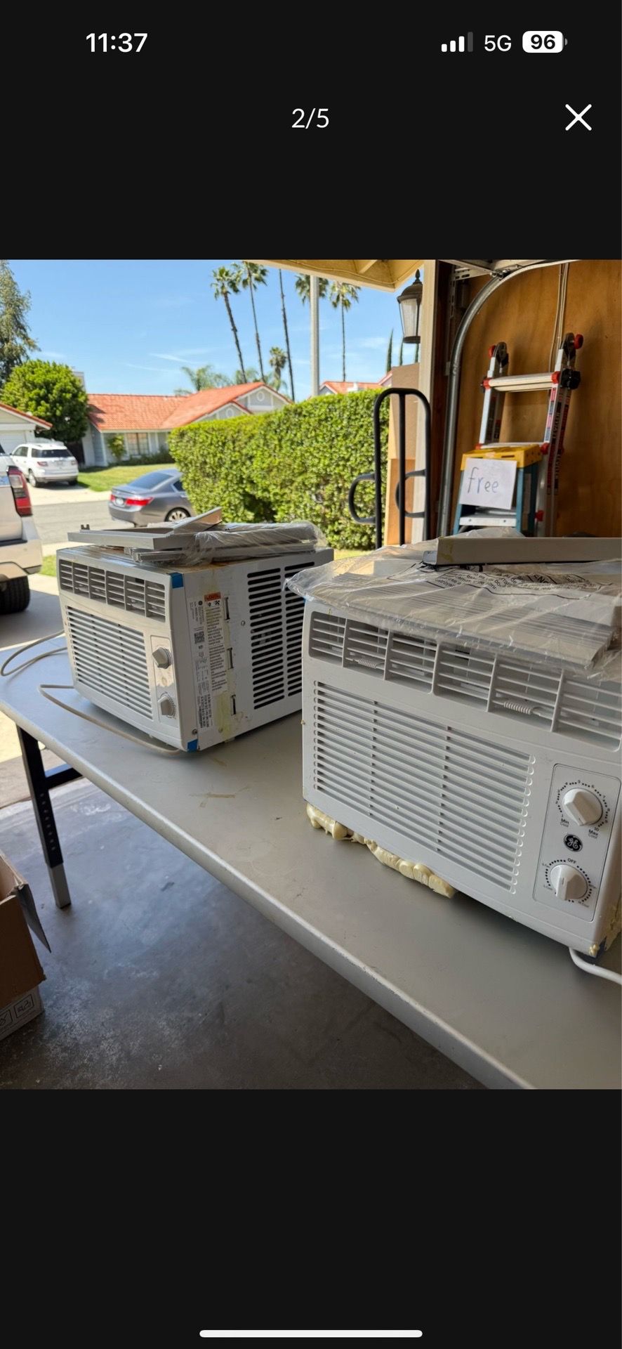 Air conditioners $120 each