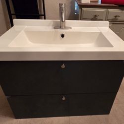 Floating Bath Sink Vanity 