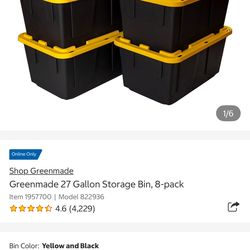 30 storage bins (from Costco) - better than moving boxes!