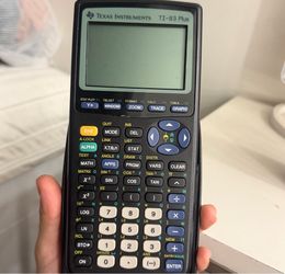 Texas Instruments TI-83 Plus Graphing Calculator, Gray, Standard