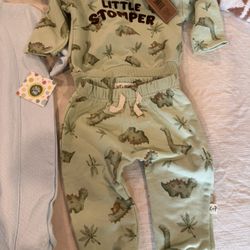 Boys 2pc Sweatpants 6-9m