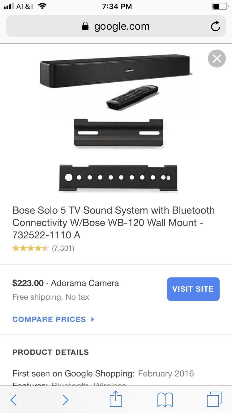 Bose solo 5 tv speaker