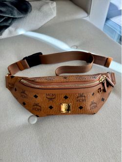 MCM Fursten Visetos Small Belt Bag