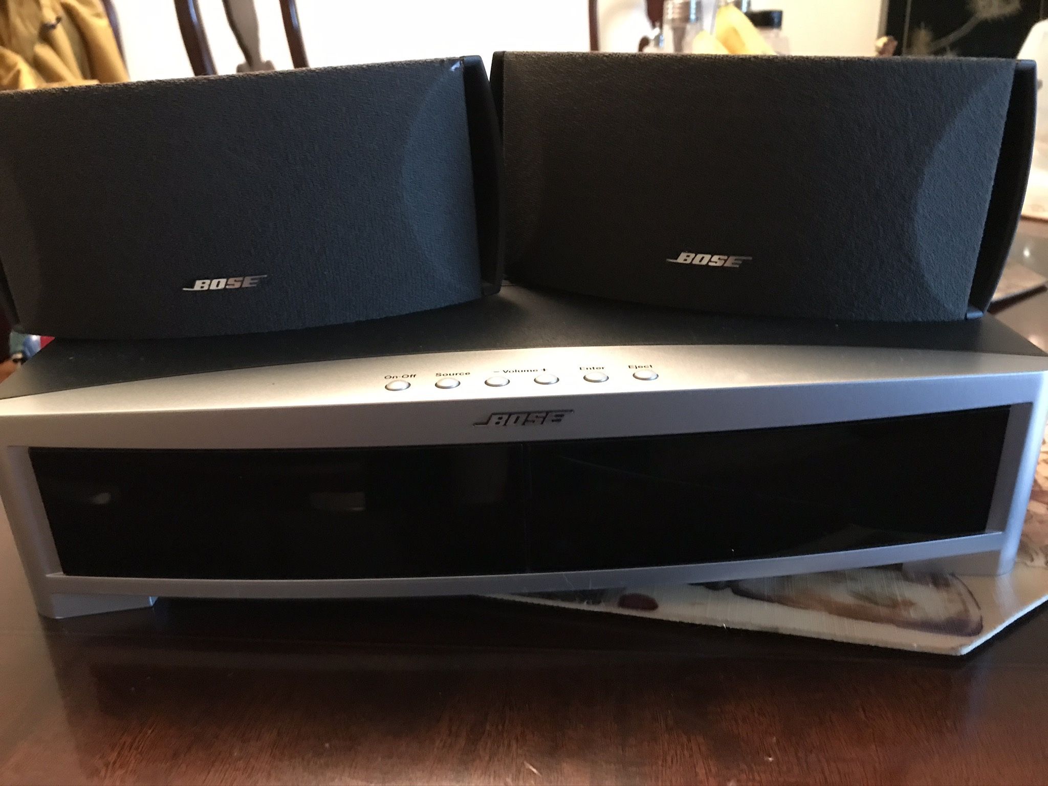 Stereo System BOSE Receiver 2speaker And Subwoofer $400. OBO