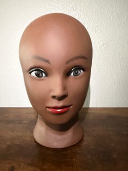 Bald Mannequin Head Wig Display Stand