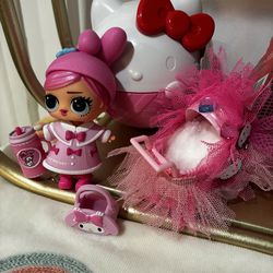 lol dolls with stroller $18 each