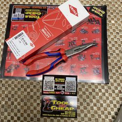 KNIPEX 8” Long Nose Plier W/ Cutters