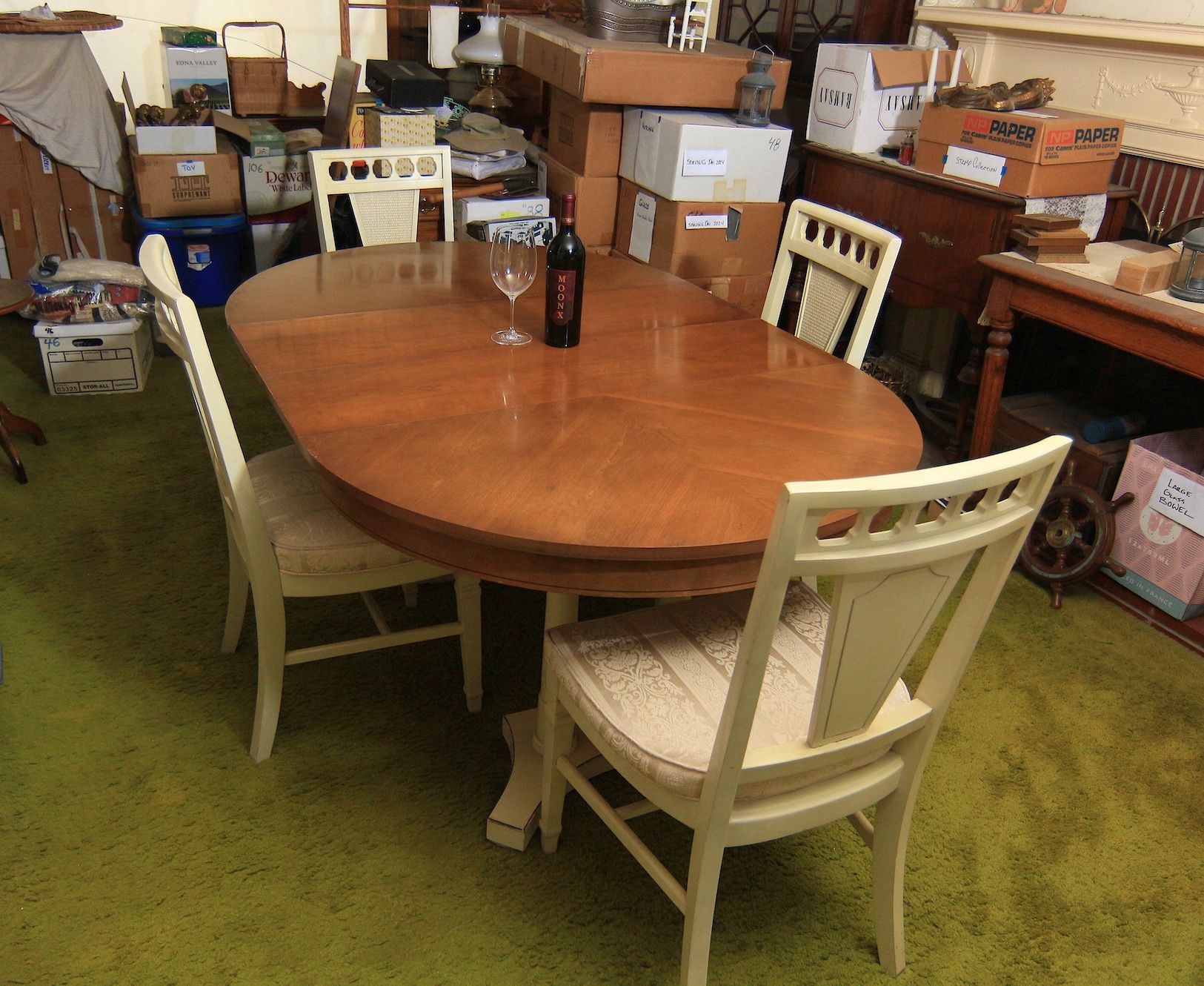 Mid Century 1960s Formal Dinning Table