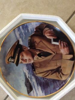 Hero Of PT 109 JFK Plate