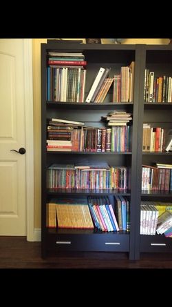 Brand new book shelfs STILL IN BOX
