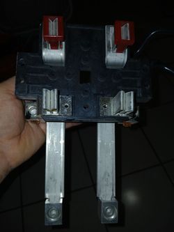 Electric  main panel meter socket