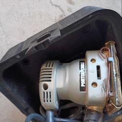 Power sander with case