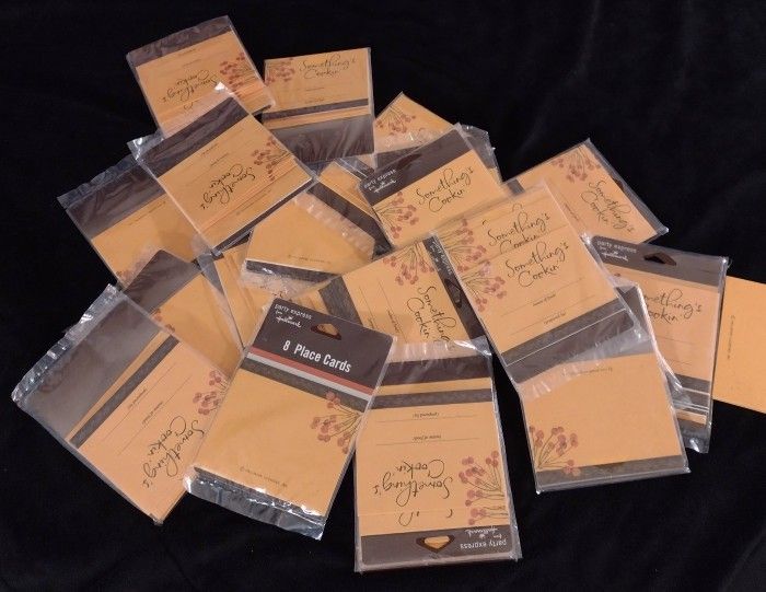 Recipe And Place Cards