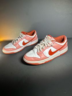 Nike Air Force 1 Men’s Blue/White/Red Low Top Lace-Up Colorblock Sneakers