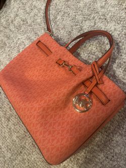 Michael Kors Carson MD Satchel Shoulder Bag MK Red Clay