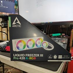 Artic Liquid III 420 All In One CPU Aio Water Cooler 