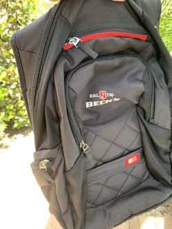 Beck’s back pack