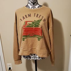 Daisy Rae Everyday Crop Sweatshirt Size X-Large