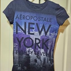 Aeropostale New york blue shirt size small