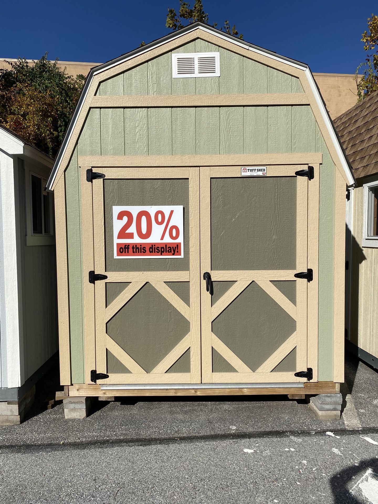 8 x 12 Premier Tall Barn