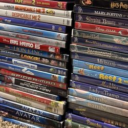 disney and other kids movies 