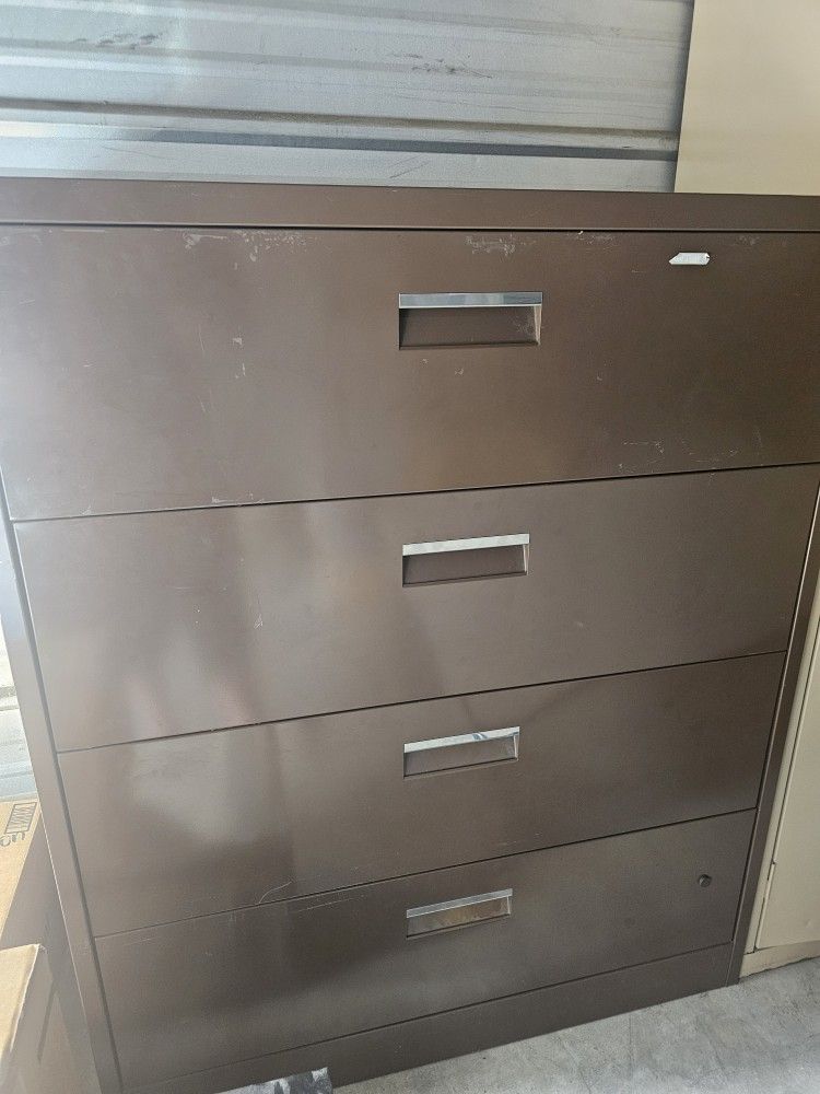 Large Metal Filing Cabinet