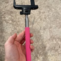 Pink Phone Gopro Holder Selfie stick
