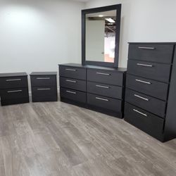 Brand New Set - Dresser, Mirror, Chest & 2 Nightstands - BRAND NEW 🆕 