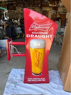 Budweiser PUB Sign