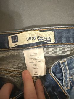 Size 10 Long low rise jeans