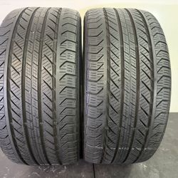V709  255 35 19 96H  Continental  ProContact GX  2 used tires 70% life 