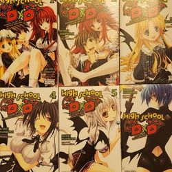 High School DXD Light Novel Volume 1-15