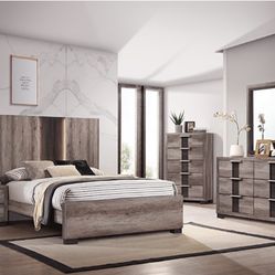 4 Pc Queen Size Bedroom Set