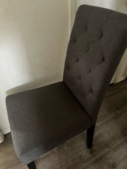 4 cloth dining room chairs