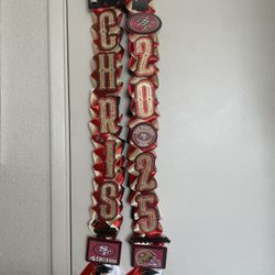 49ers Graduation Lei