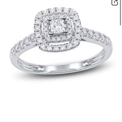 Engagement Ring Jared Princess Cut Diamond Ring