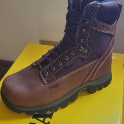 CAROLINA Mens Size 10.5 - 8" Waterproof Insulated Composite Toe 4x4 Work Boot