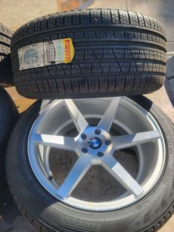 20"new  stance sc6 wheels with PIRELLI tires for BMW X5 2012-2017