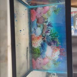 Fish Tank Background N Light Only 