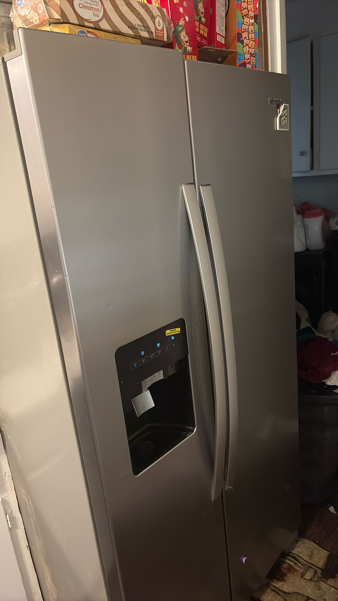 Whirlpool Stainless steel Double Door Refrigerator