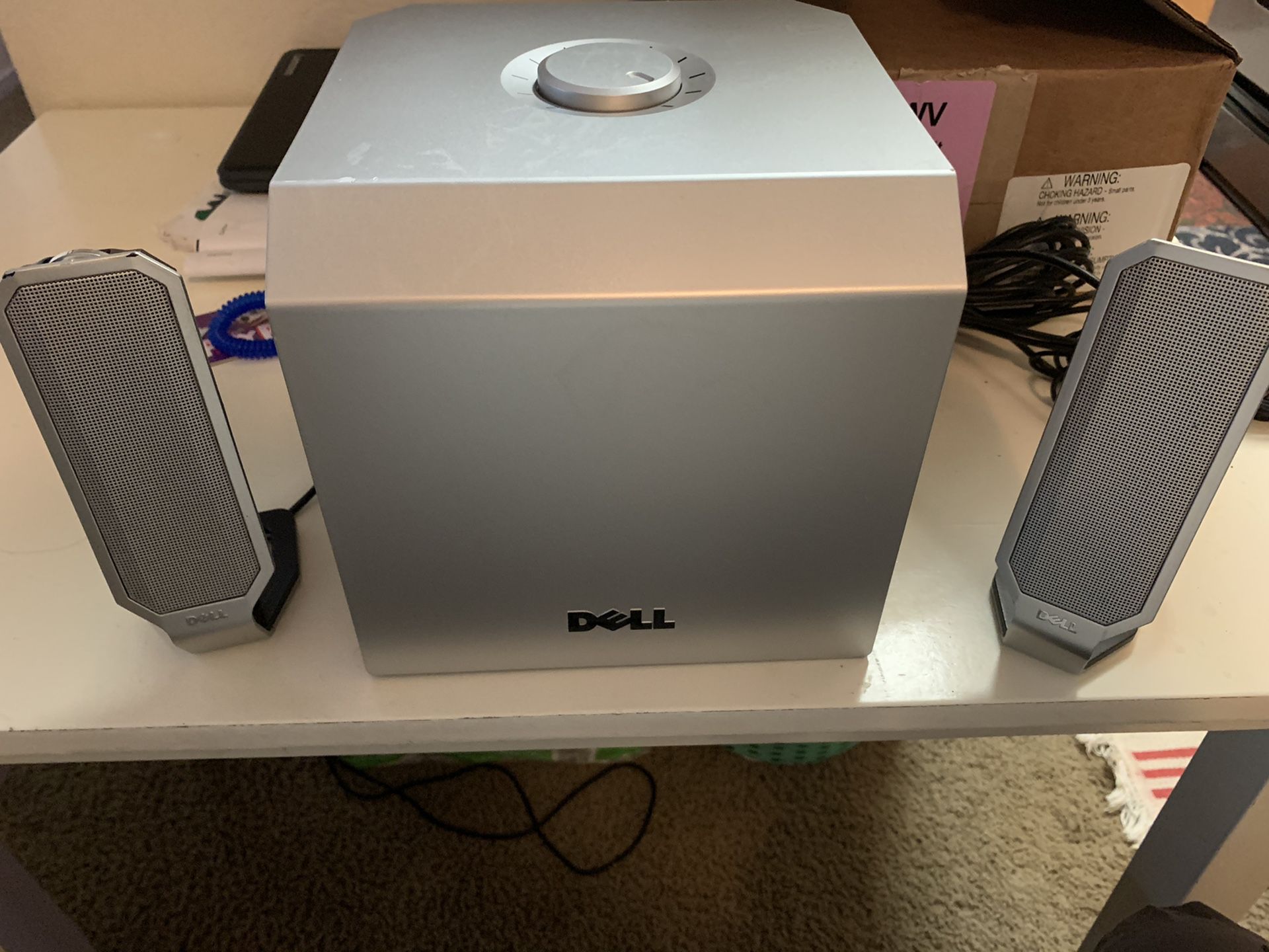 Dell 2.1 computer speakers