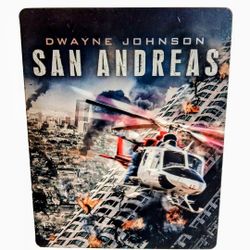 San Andreas L.E.  Blu-ray & DVD Steelbook 2015 No Scratches On The 2 Discs 