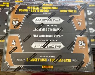 2026 panini World Cup Prizm Retail box