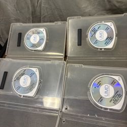 Four PSP sample movie games test prototype