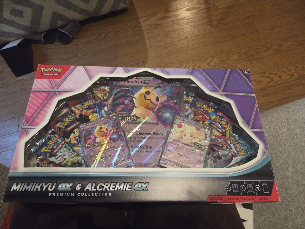 Mimikyu ex & Alcremie ex