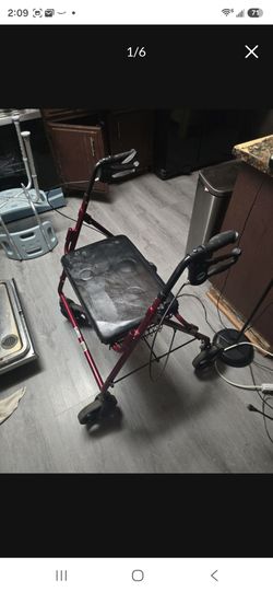 Limex oversized walker rollater with under seat basket