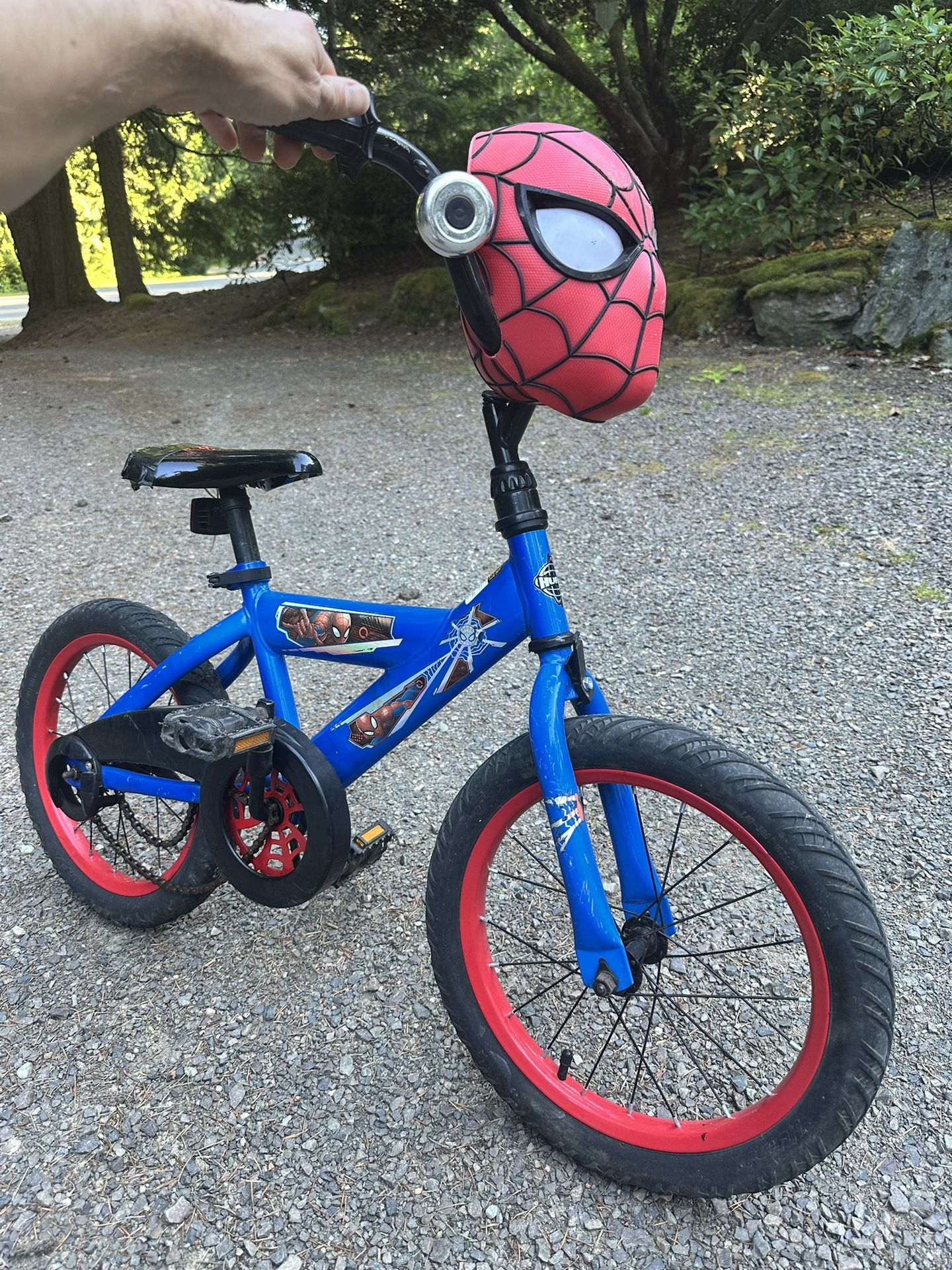 Kids Spider-Man Bike